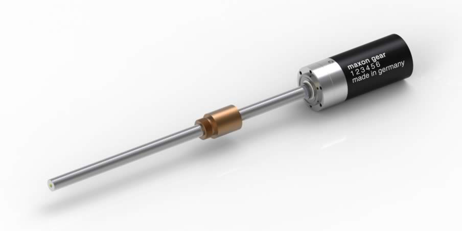 Husillo GP 22 S Ø22 mm, Husillo de rosca métrica, M6 x 1