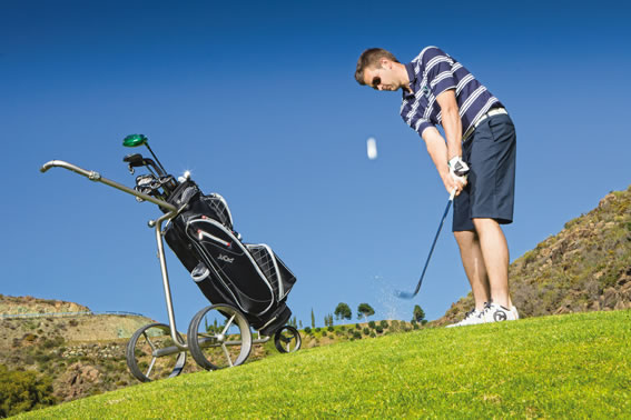 golf with smart caddie