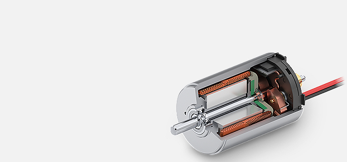 Los motores DC de maxon son motores de corriente continua de excelente calidad, equipados con potentes imanes permanentes